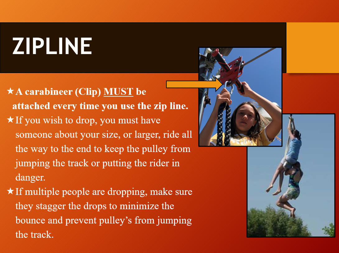 Harris PondOrientation Rules